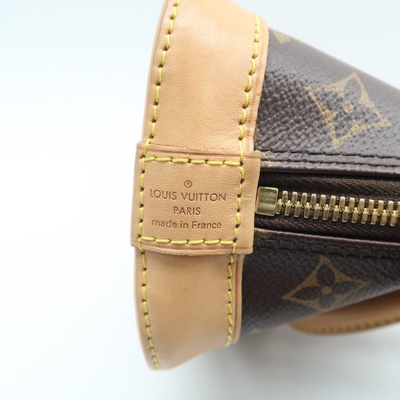 Louis Vuitton Alma BB Monogram Canvas Satchel - Picture 10 of 12